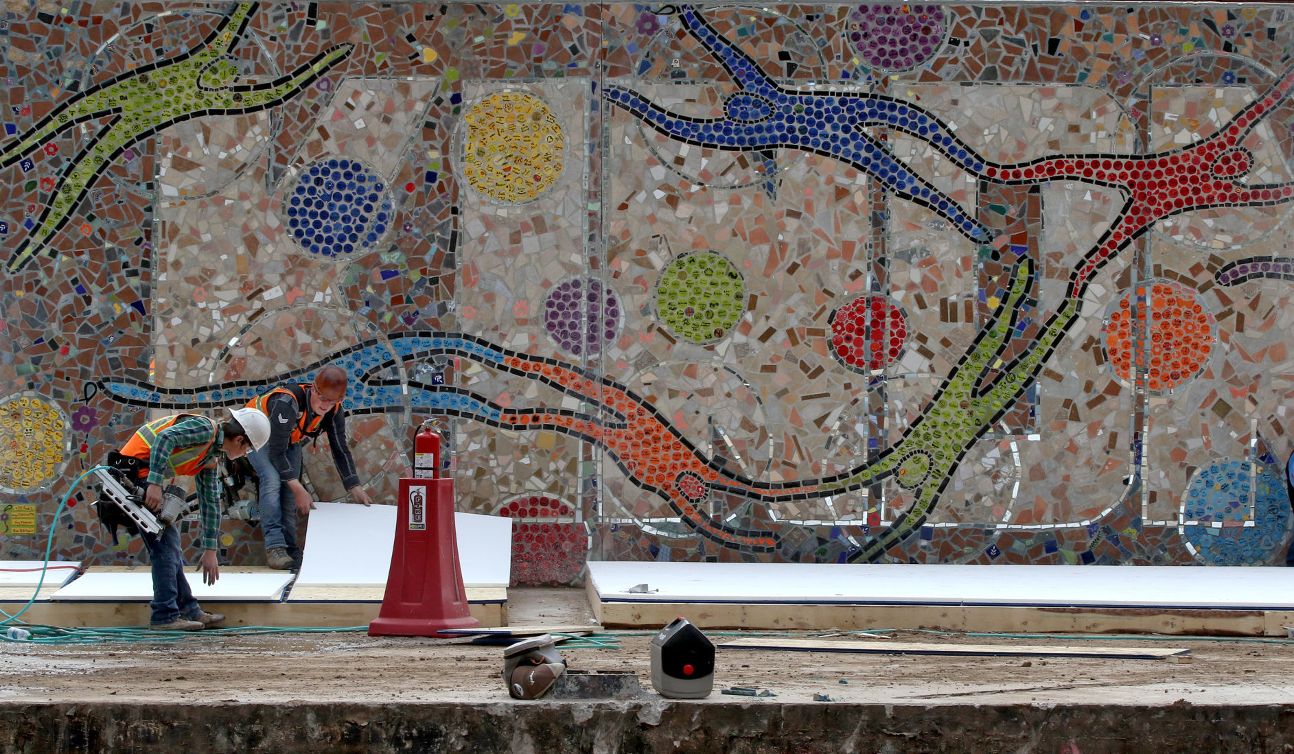 Ben's Bells mural